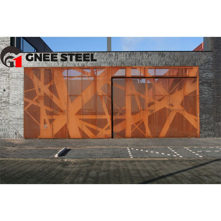 Lamiera di acciaio Corten S235J2W